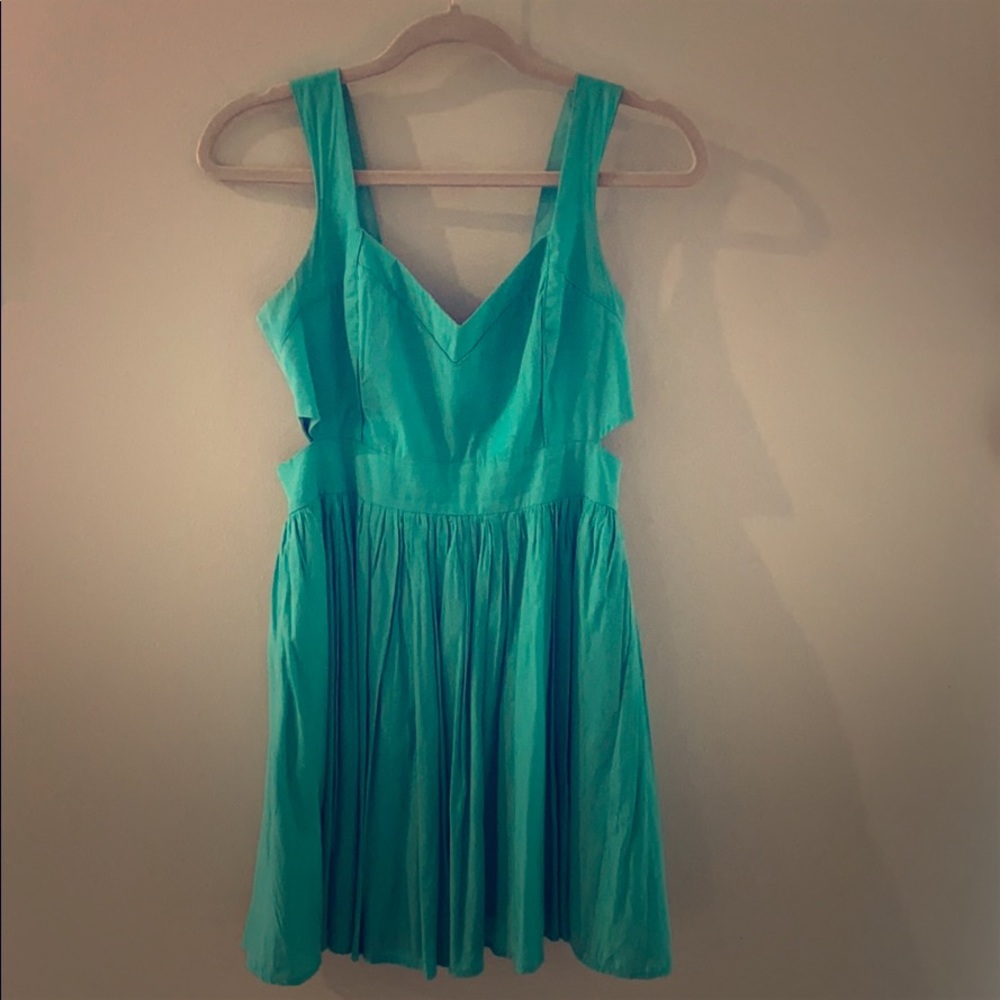 Turquoise dress from Nordstrom